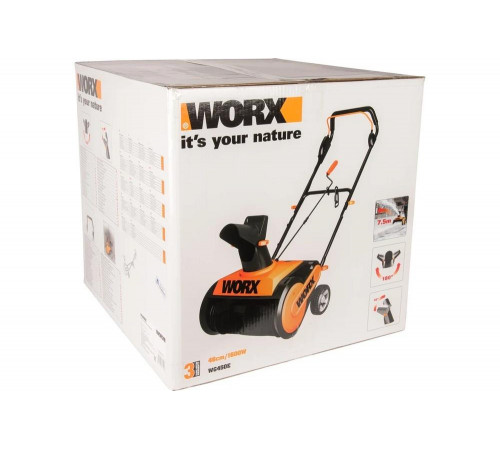 Электрический снегоуборщик WORX WG450E Электрический снегоуборщик WORX WG450E