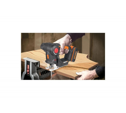 Аккумуляторный-лобзик/сабельная пила WORX Axis WX550.1 Аккумуляторный-лобзик/сабельная пила WORX Axis WX550.1