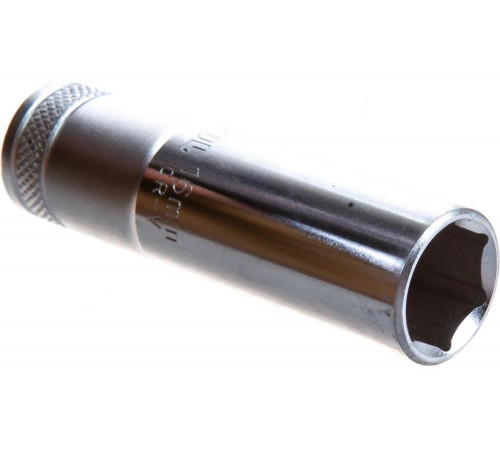 KRAFTOOL 1/2", 16 мм, Cr-V сталь, хромированная, торцовая головка удлиненная 27807-16_z01