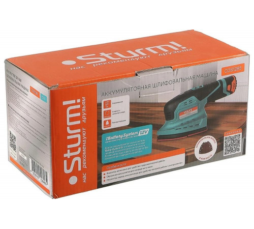 Полировальная аккумуляторная машина Sturm 1BatterySystem 12 V COS1285 Полировальная аккумуляторная машина Sturm 1BatterySystem 12 V COS1285