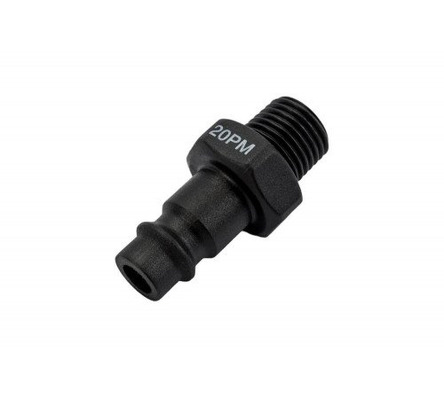 Штуцер быстросъемный MM1/4", композитный MIGHTY SEVEN SY-0212M Штуцер быстросъемный MM1/4", композитный MIGHTY SEVEN SY-0212M