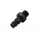 Штуцер быстросъемный MM1/4", композитный MIGHTY SEVEN SY-0212M