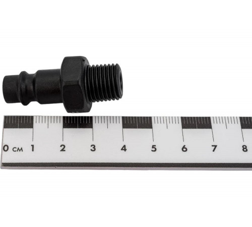 Штуцер быстросъемный MM1/4", композитный MIGHTY SEVEN SY-0212M Штуцер быстросъемный MM1/4", композитный MIGHTY SEVEN SY-0212M