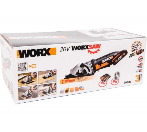 Аккумуляторная дисковая пила WORX SAW Аккумуляторная дисковая пила WORX SAW