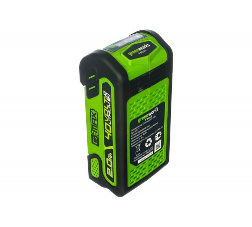 Аккумулятор GREENWORKS 40В 2Ач Li-Ion (G40B2 29717 БЕЗ ЗУ) Аккумулятор GREENWORKS 40В 2Ач Li-Ion (G40B2 29717 БЕЗ ЗУ)