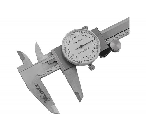Штангенциркуль стрелочный MTX 150 мм 316019 Штангенциркуль стрелочный MTX 150 мм 316019