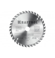 Пильный диск по дереву KRAFTOOL Precision 160x20 мм, 36т 36952-160-20