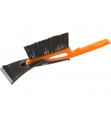 Автомобильная щетка-сметка DEXX для снега, со скребком, 400 мм 61036-400