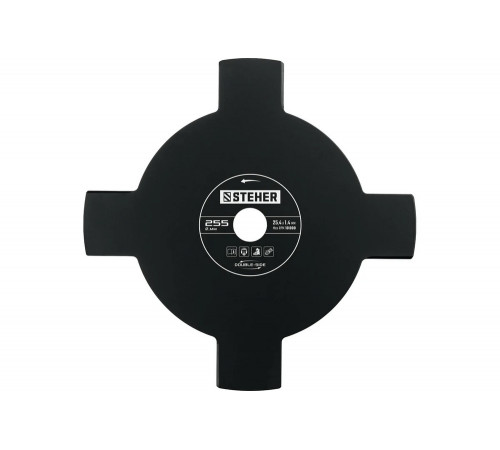 Нож для триммера STEHER TB-4 255 мм, 4T 75135