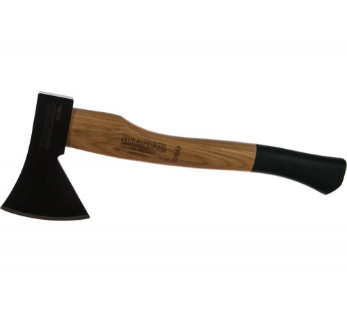 Плотницкий топор KRAFTOOL с особопрочной рукояткой из американского орешника Hickory, длина 360 мм, 0,6 кг 20653-06 Плотницкий топор KRAFTOOL с особопрочной рукояткой из американского орешника Hickory, длина 360 мм, 0,6 кг 20653-06