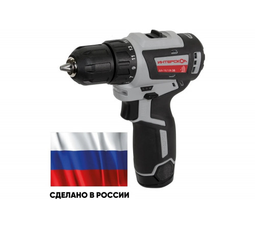 Бесщеточная аккумуляторная дрель-шуруповерт Интерскол МиниМАКС ДА-10/12В 38 Li-ion, кейс, 2 аккум., 2,5Ач, ЗУ 757.2.2.45 Бесщеточная аккумуляторная дрель-шуруповерт Интерскол МиниМАКС ДА-10/12В 38 Li-ion, кейс, 2 аккум., 2,5Ач, ЗУ 757.2.2.45