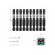 Биты Impact Pro (TX30; 50 мм; 10 шт.) KRAFTOOL 26195-30-50-S10