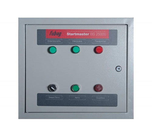 Блок автоматики двухрежимный Startmaster BS 25000 (230V) для бензиновых электростанций до 22кВт FUBAG 431244 Блок автоматики двухрежимный Startmaster BS 25000 (230V) для бензиновых электростанций до 22кВт FUBAG 431244