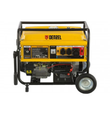 Бензиновый генератор DENZEL GE 6900E, 5,5 кВт, 220В 50Гц, 25 л, электростартер 94684