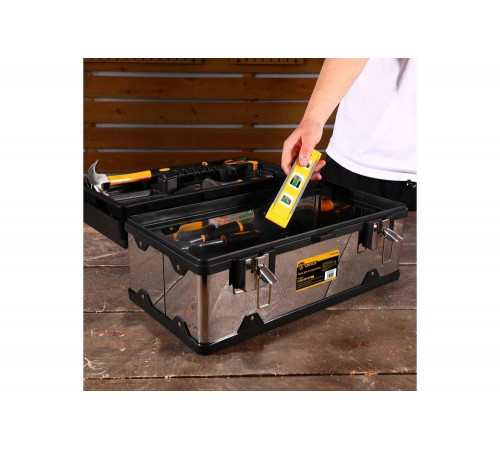 Ящик для инструментов DEKO Tool box 23M 45x25x20 см 085-3003 Ящик для инструментов DEKO Tool box 23M 45x25x20 см 085-3003