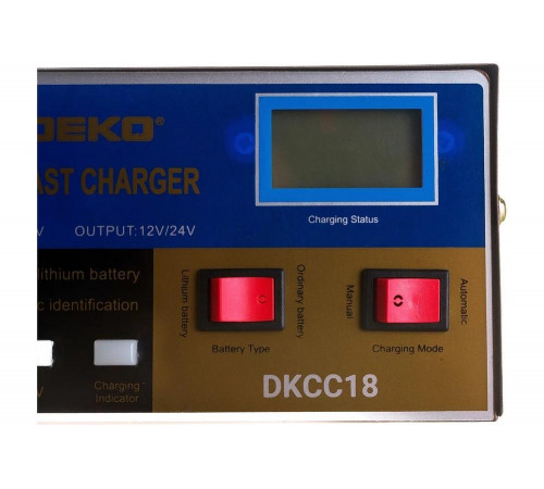 Зарядное устройство DEKO DKCC18, 12/24В, 18А 051-8054