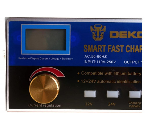 Зарядное устройство DEKO DKCC18, 12/24В, 18А 051-8054