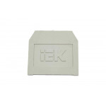 Заглушка IEK 35-50А для JXB серая ИЭК YZN10D-ZGL-006-K03