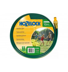 Разбрызгивающийся шланг 10 м для полива с коннекторами Hozelock 6765 6765P3600