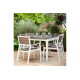 Стул KETER Harmony armchair белый- капучино 17201284