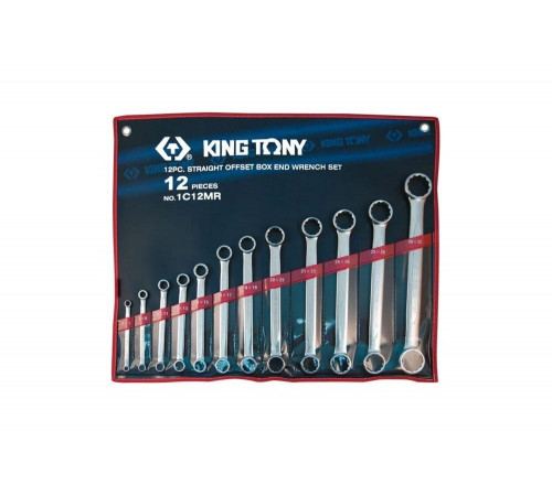Набор накидных ключей, 6-32 мм 12 предметов KING TONY 1C12MR
