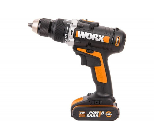 Аккумуляторная ударная дрель-шуруповерт WORX WX372 Аккумуляторная ударная дрель-шуруповерт WORX WX372