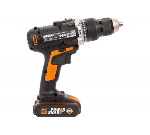 Аккумуляторная ударная дрель-шуруповерт WORX WX372 Аккумуляторная ударная дрель-шуруповерт WORX WX372