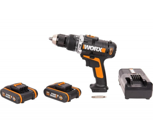 Аккумуляторная ударная дрель-шуруповерт WORX WX372 Аккумуляторная ударная дрель-шуруповерт WORX WX372