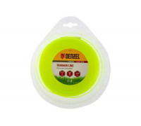 Леска для триммера звезда 2 мм х 64 м блистер FLEX CORD DENZEL 96120