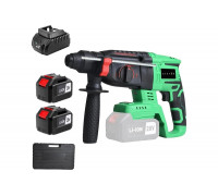Перфоратор аккумуляторный бесщеточный Zitrek Destroyer Pro (20В, Li-ion 2x6.0Ач, з/у, кейс) 063-4373