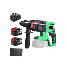 Перфоратор аккумуляторный бесщеточный Zitrek Destroyer Pro (20В, Li-ion 2x6.0Ач, з/у, кейс) 063-4373