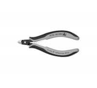 Прецизионные бокорезы KNIPEX ESD маленькая головка, 120 мм, 2-комп антистатические ручки KN-7902120ESD