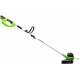Триммер аккумуляторный GreenWorks 40V, 30 см, с 1хАКБ 2 Ач c USB и ЗУ 2101507USB2