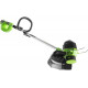 Триммер аккумуляторный GreenWorks 40V, 30 см, с 1хАКБ 2 Ач c USB и ЗУ 2101507USB2