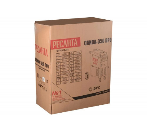 Сварочный полуавтомат Ресанта САИПА-350 ПРО (MIG/MAG) 65/137 Сварочный полуавтомат Ресанта САИПА-350 ПРО (MIG/MAG) 65/137