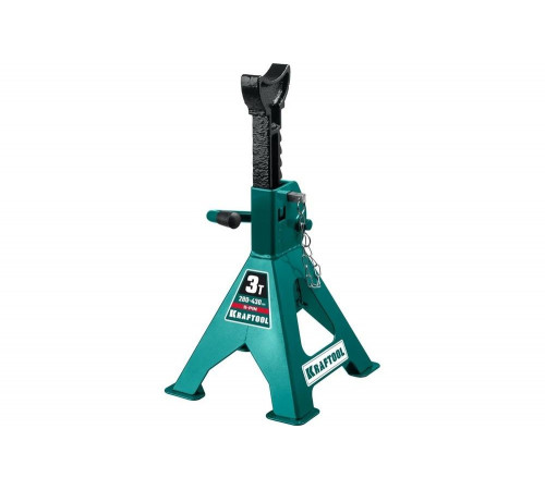KRAFTOOL 3 т, 280-430 мм, подставка страховочная усиленная со штифтом S-PIN 43465-3