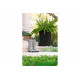 Кашпо Keter Rattan Planter M коричневый 228975