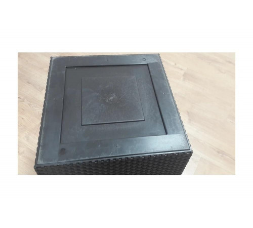 Кашпо Keter Rattan Planter M коричневый 228975
