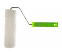 Валик СИБРТЕХ из искусственного меха с ручкой, 200 мм, ворс 15 мм, D - 48 мм, полиэстер 80113