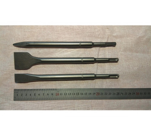 Набор зубил SDS+ 3 шт 1 пика, 2 пл. DEWALT DT60330