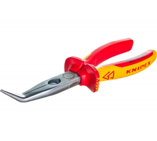 Длинногубцы с резцом KNIPEX KN-2626200 Длинногубцы с резцом KNIPEX KN-2626200