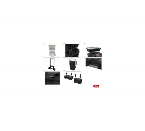 Инструментальная система ROC Pro Gear 2.0 Keter 256982