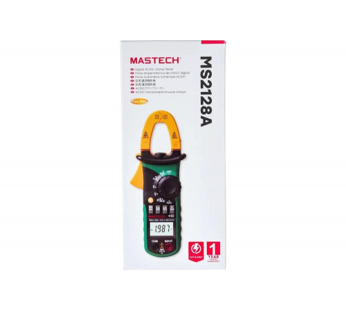 Цифровые токоизмерительные клещи Mastech MS2128A Цифровые токоизмерительные клещи Mastech MS2128A