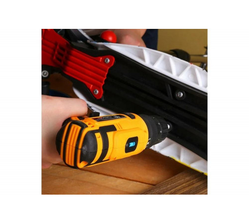 Аккумуляторная дрель-шуруповерт DEKO Banger 12v Li-Ion + набор инструмента 93 предмета, 1x1.8 Ач 063-4167