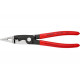 Электромонтажные клещи Knipex 6-в-1, 200 мм, чёрные, 1К ручки, KN-1381200SB