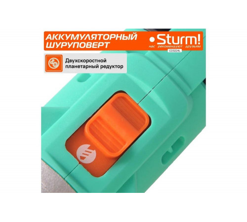 Аккумуляторный шуруповерт Sturm CD3224L Аккумуляторный шуруповерт Sturm CD3224L
