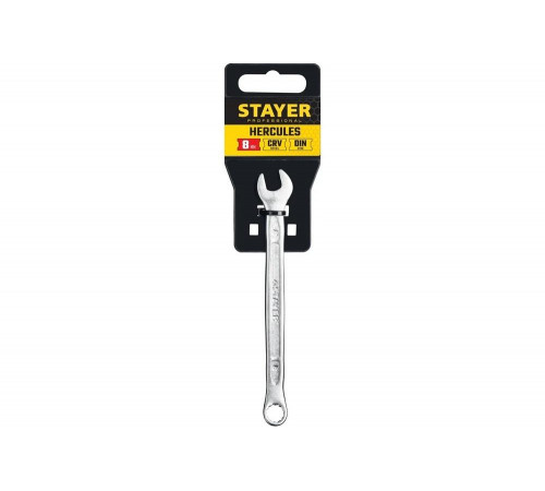 STAYER 8 мм, комбинированный гаечный ключ 27081-08_z01