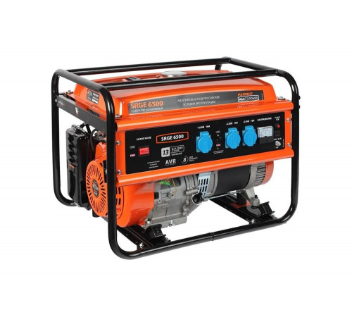 Бензиновый генератор Patriot Max Power SRGE 6500 Бензиновый генератор Patriot Max Power SRGE 6500