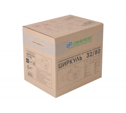 Циркуляционный насос Джилекс Циркуль 32/80 3280 Циркуляционный насос Джилекс Циркуль 32/80 3280