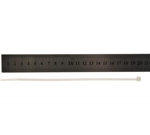 ЗУБР 200х3.6 мм, 100 шт., хомуты нейлоновые белые 309010-36-200